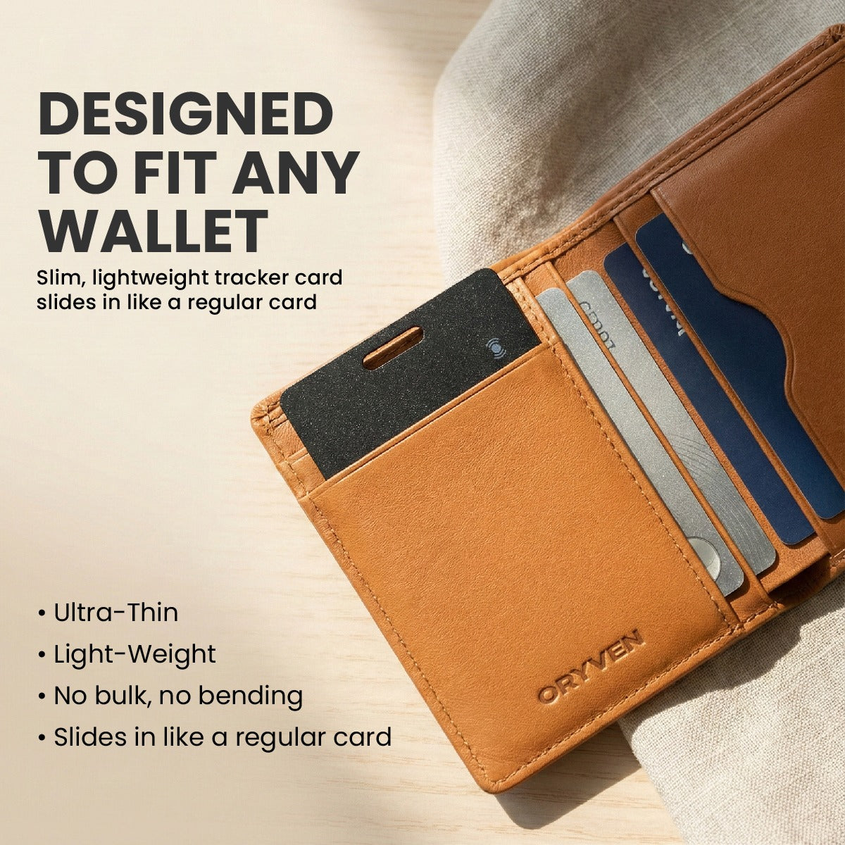 ORYVEN™  Android Smart Tracker Card