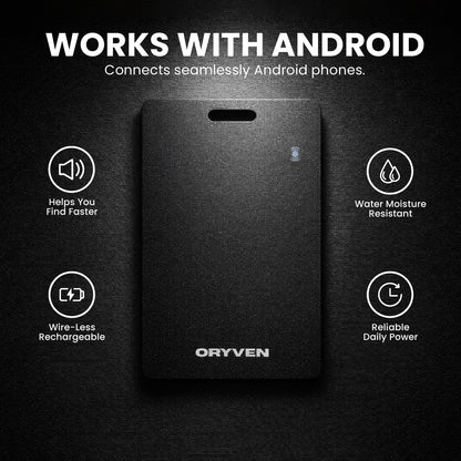 ORYVEN™  Android Smart Tracker Card