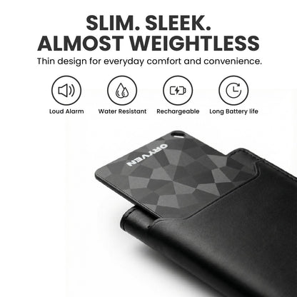 ORYVEN™  Dual-System Smart Wallet Tracker Card ( ios & Andriod )